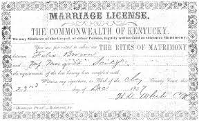 Marriage Certificate